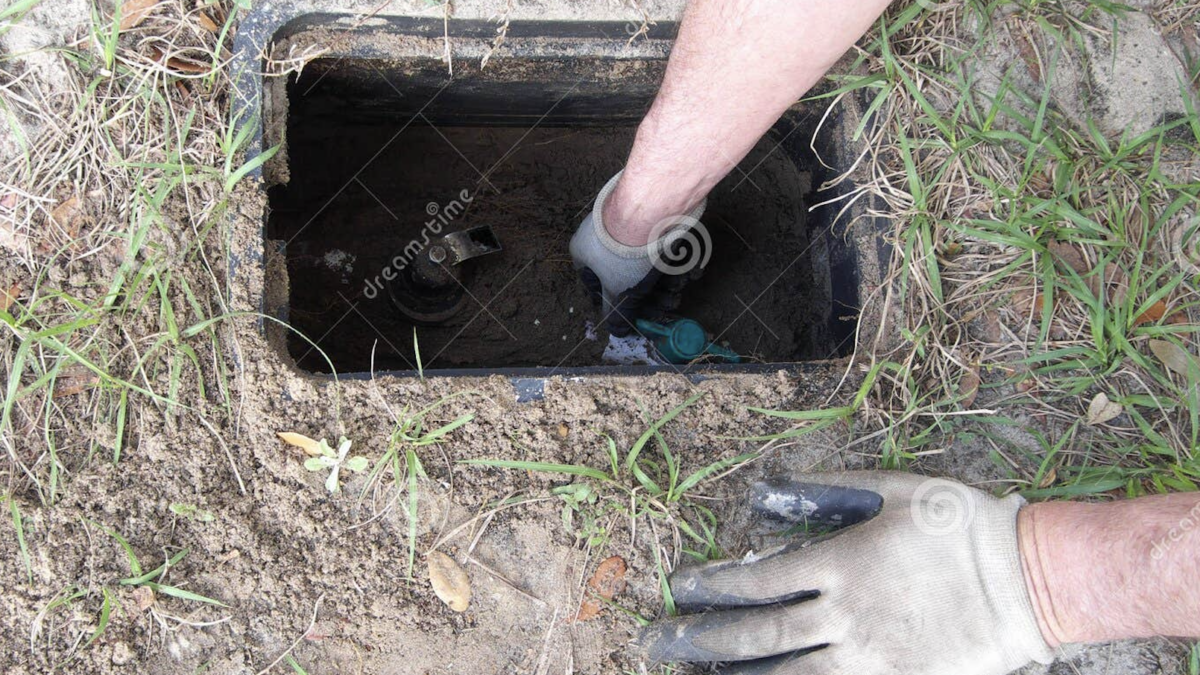 PRV is located in the ground near your water meter.